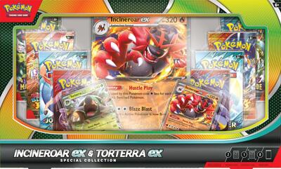 Incineroar Ex And Torterra Ex Special Collection 