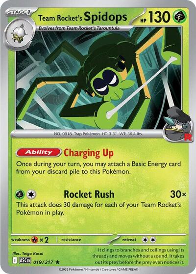 Team Rocket's Spidops 19