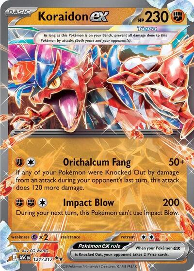 Koraidon ex 121