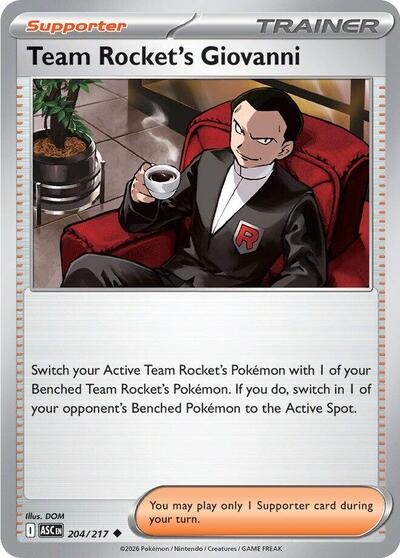 Team Rocket's Giovanni 204