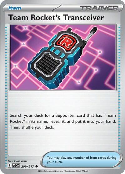 Team Rocket's Transceiver 209