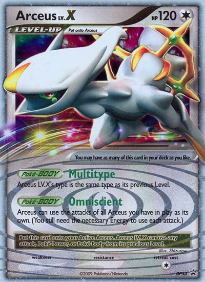 Arceus LV.X DP53