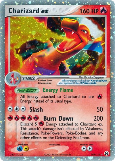 Charizard EX 105