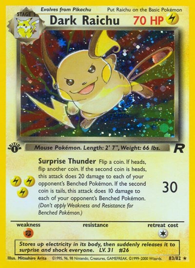 Dark Raichu 83