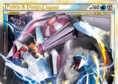 Palkia & Dialga LEGEND 101