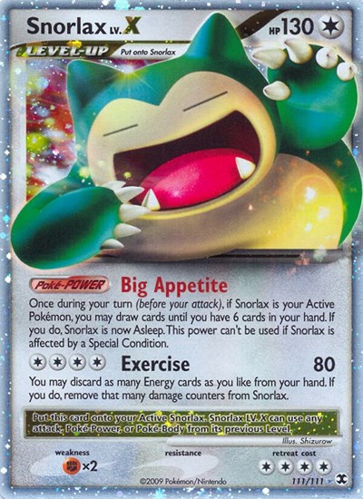 Snorlax LV.X 111