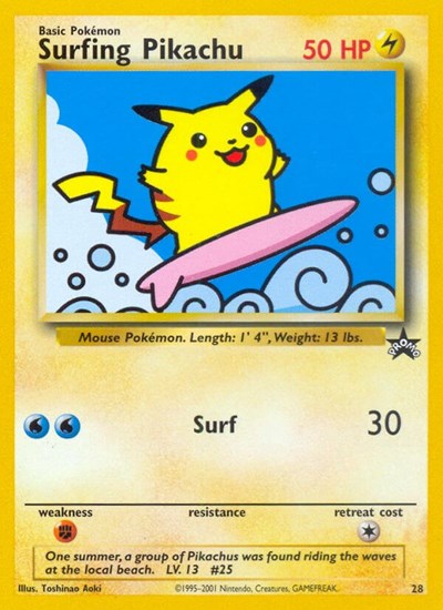 Surfing Pikachu 28