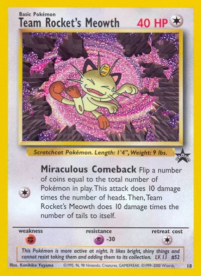Team Rocket's Meowth 18