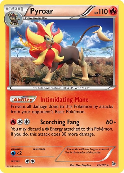 Pyroar 20