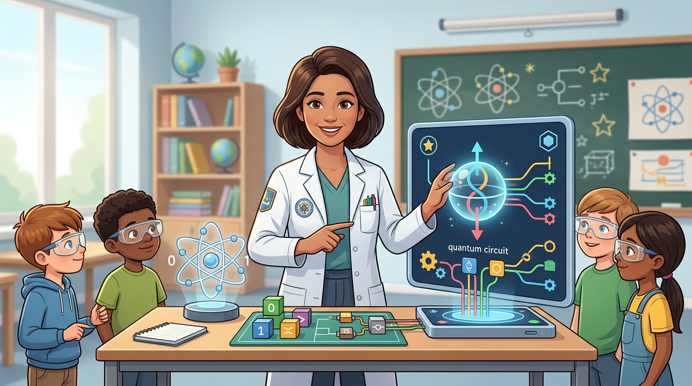 Tiny Atoms, Big Ideas: Quantum Computing With Dr. MOM