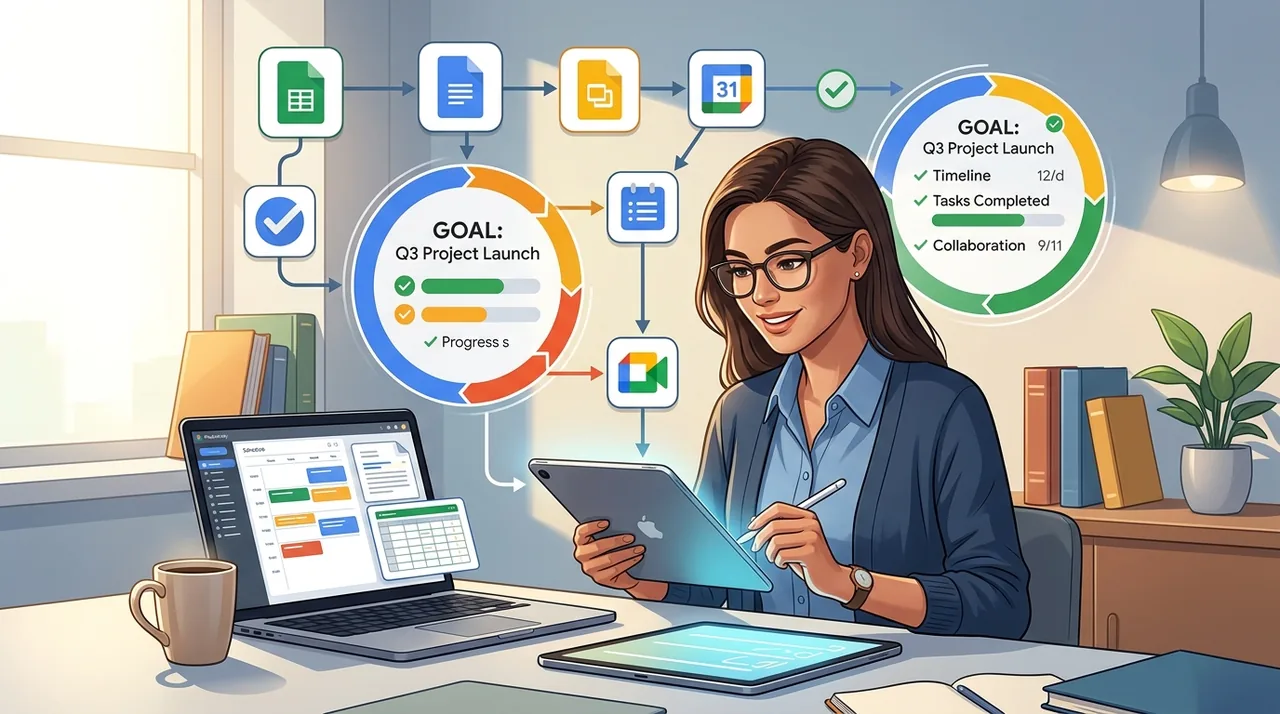 Goal-Getters:  Intro to using Google Productivity Apps
