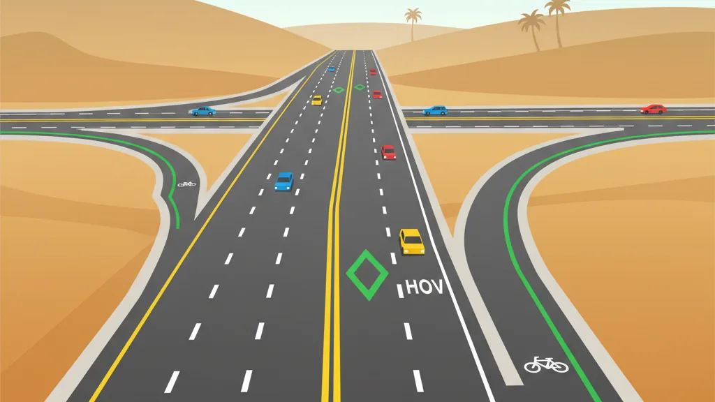 2. Navigating California Roads and Traffic Lanes