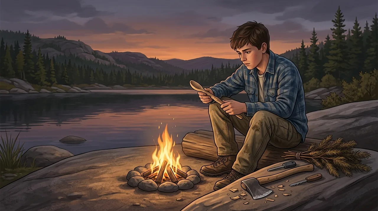 Hatchet by Gary Paulsen (Chapter 15)