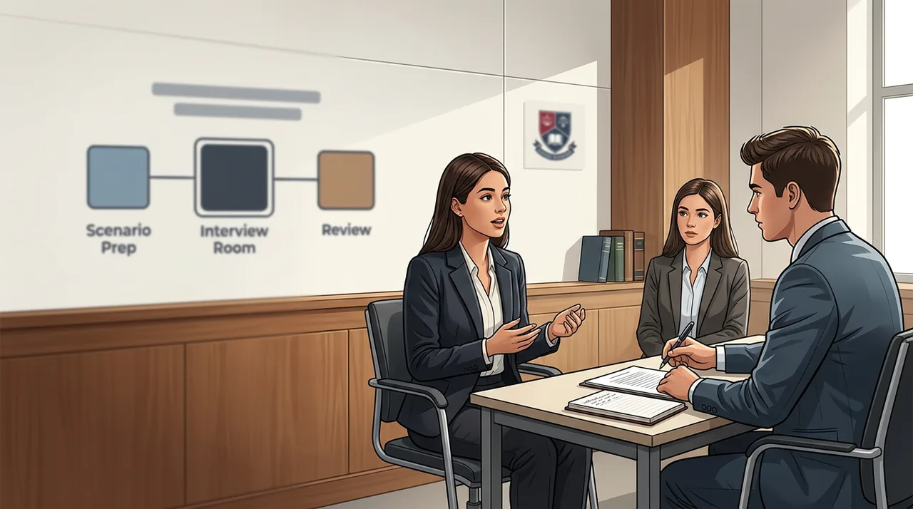 Legal Depositions:  Scenarios Roleplay for Law Students