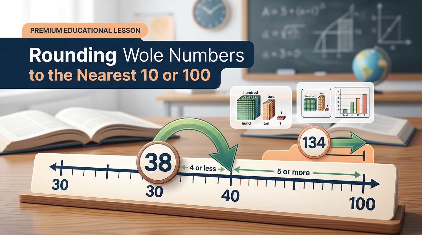 Round It Out! Rounding Whole Numbers to the Nearest 10 or 100