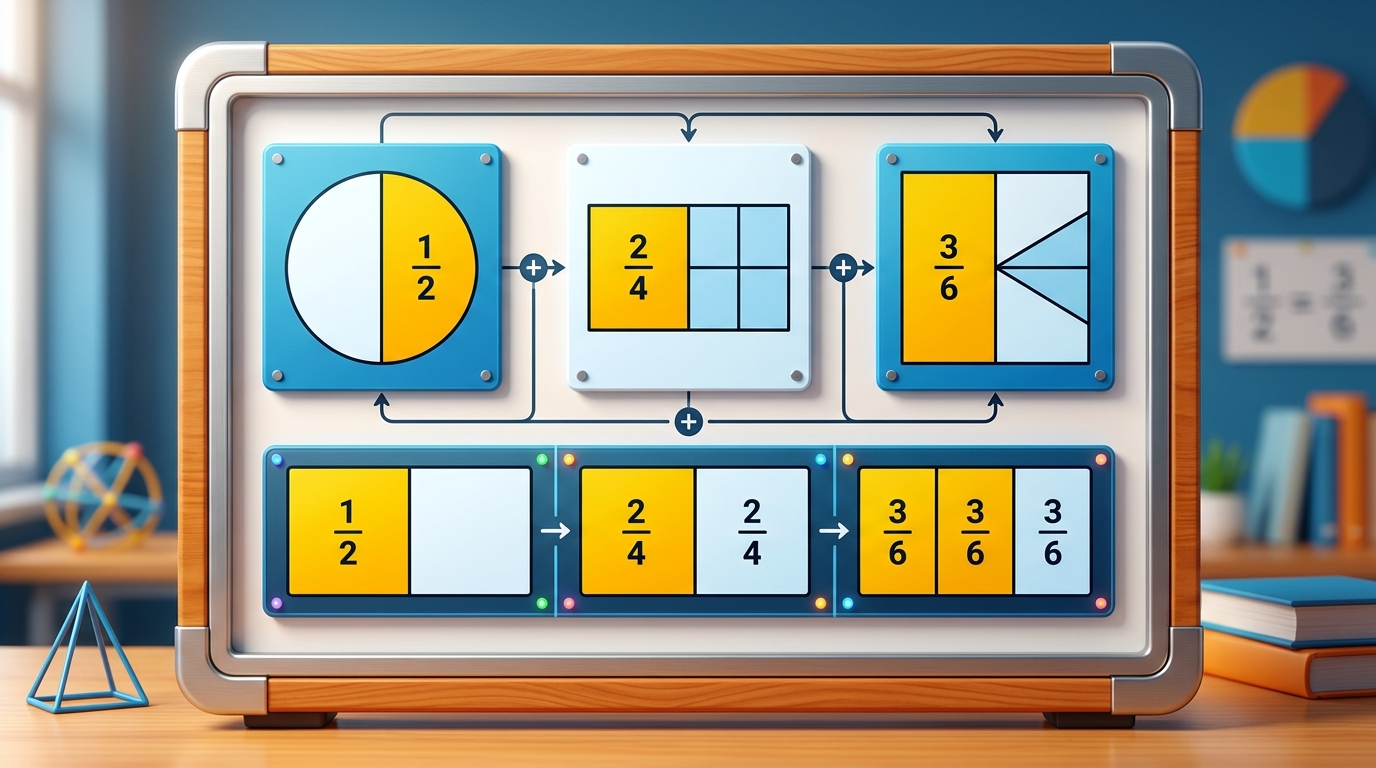 ✨ THE FRACTION TWINS! ✨ Equivalent Fractions