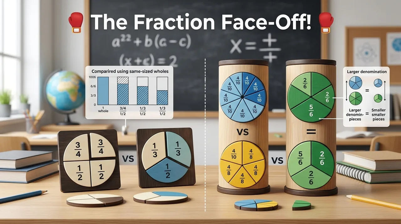 🥊 The Fraction Face-Off! 🥊