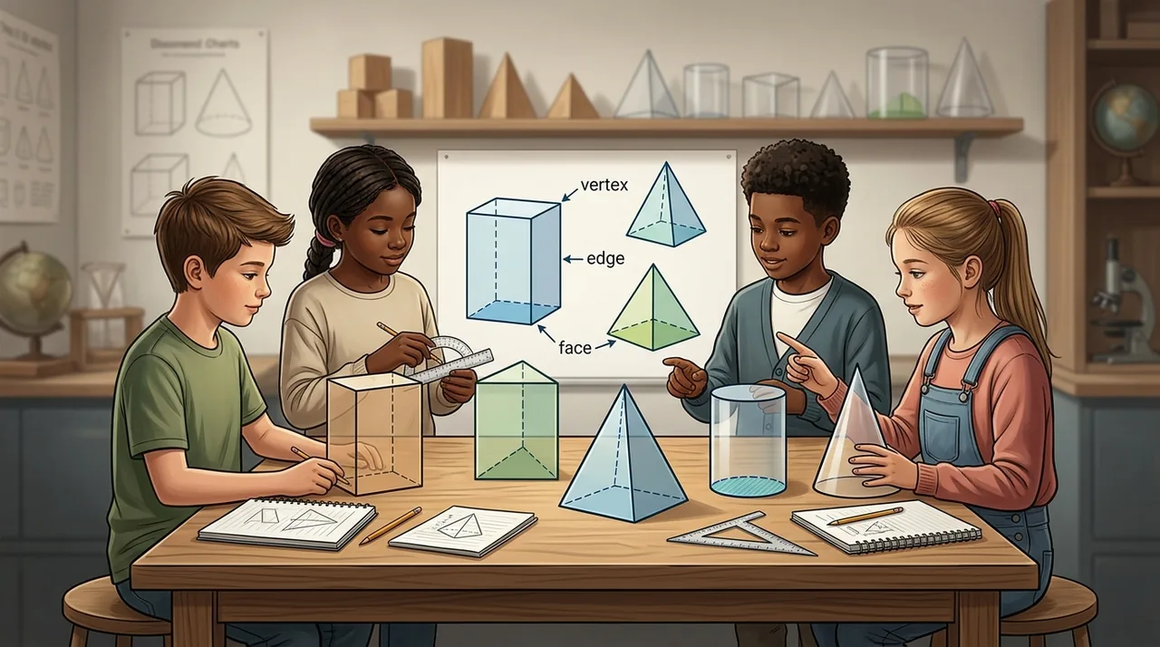 The 3-D shape explorers