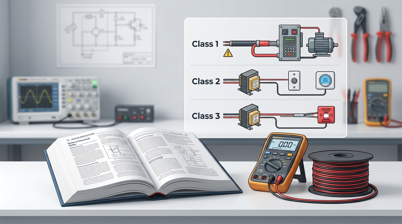 CTE Low Voltage Electrical: Lesson 4 NEC Article 725  &  Class 1, 2, and 3 Circuits