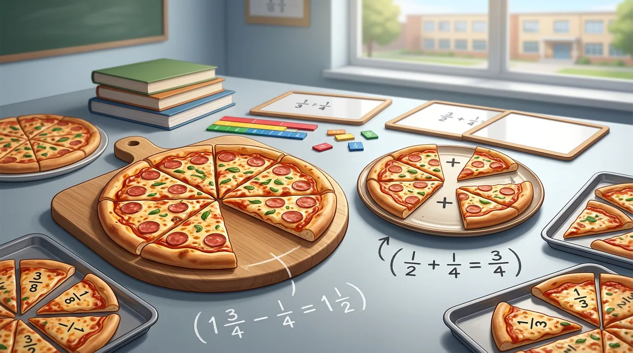 🍕 The Fraction Feast! 🍕