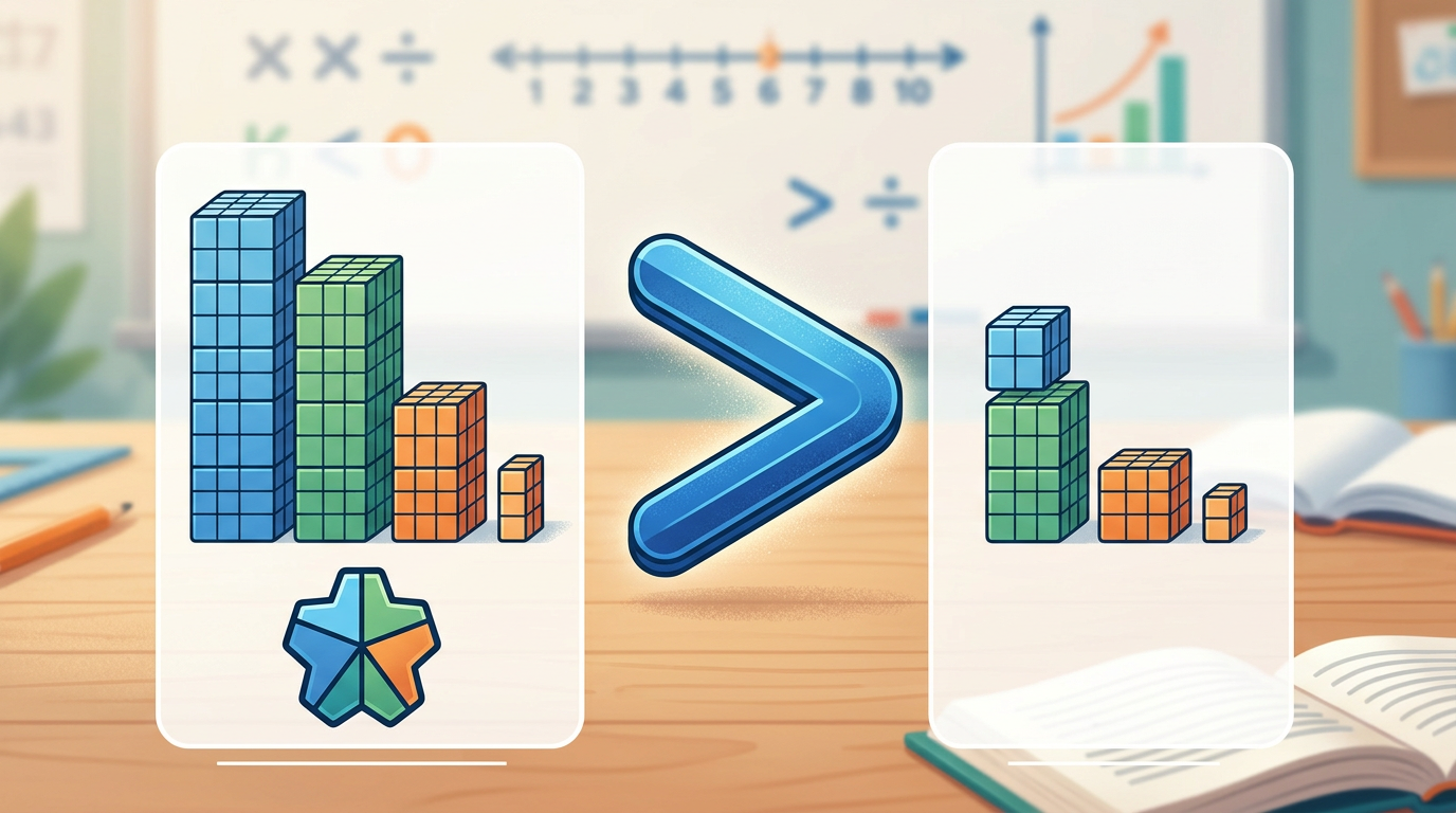 Bigger, Smaller, or Equal? Comparing and Ordering Numbers Up to 100,000