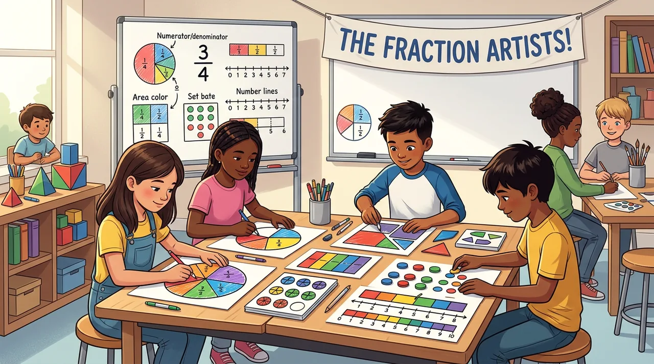 🎨 The Fraction Artists! 🎨