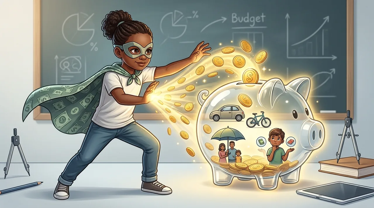 💰 THE SAVING SUPERPOWER! 💰Explaining the Purposes of Saving Money