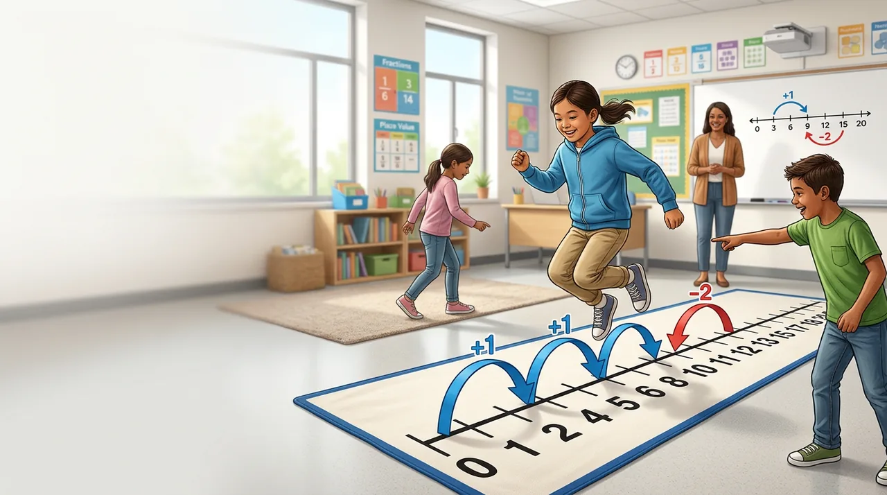 Hop to It! Measuring Whole Numbers on a Number Line