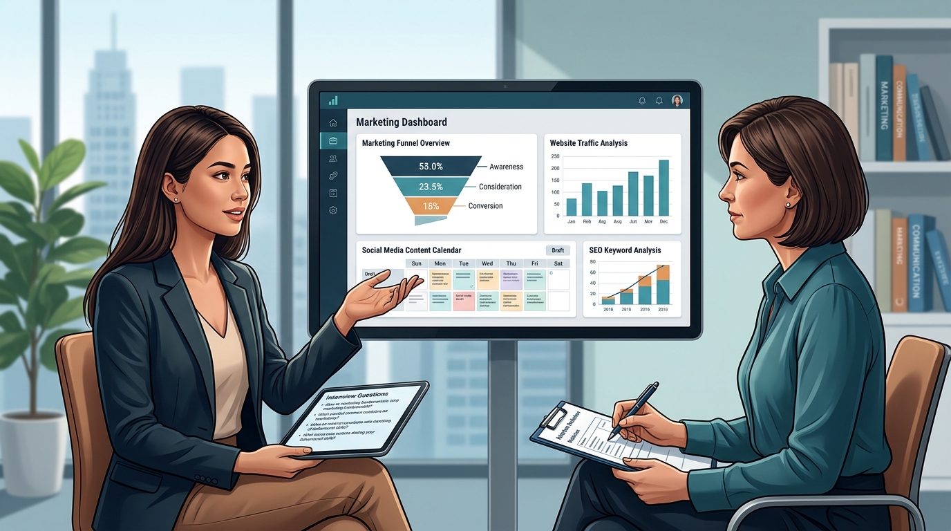 Entry-Level Marketing Assistant Interview
