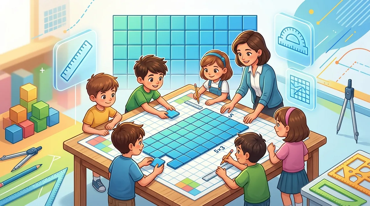 📐 THE AREA ARCHITECT CHALLENGE! 📐 Determining the Area of a Rectangle