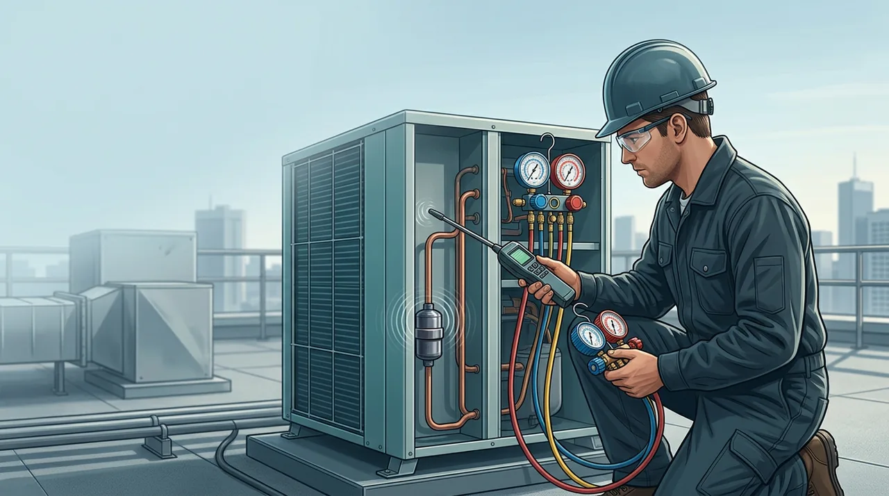 CTE HVAC - EPA 608 Certification Prep Course - Lesson 16 - Leak Detection, Repair, and Maintenance Best Practices