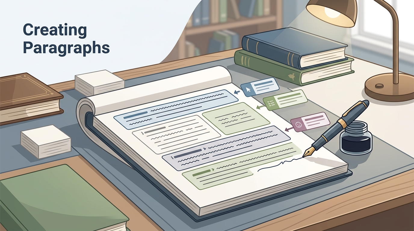 Creating Paragraphs