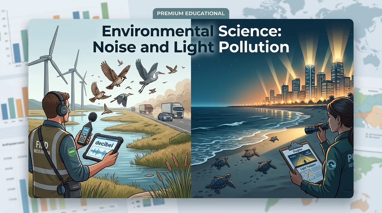 Environmental Science: Noise and Light Pollution