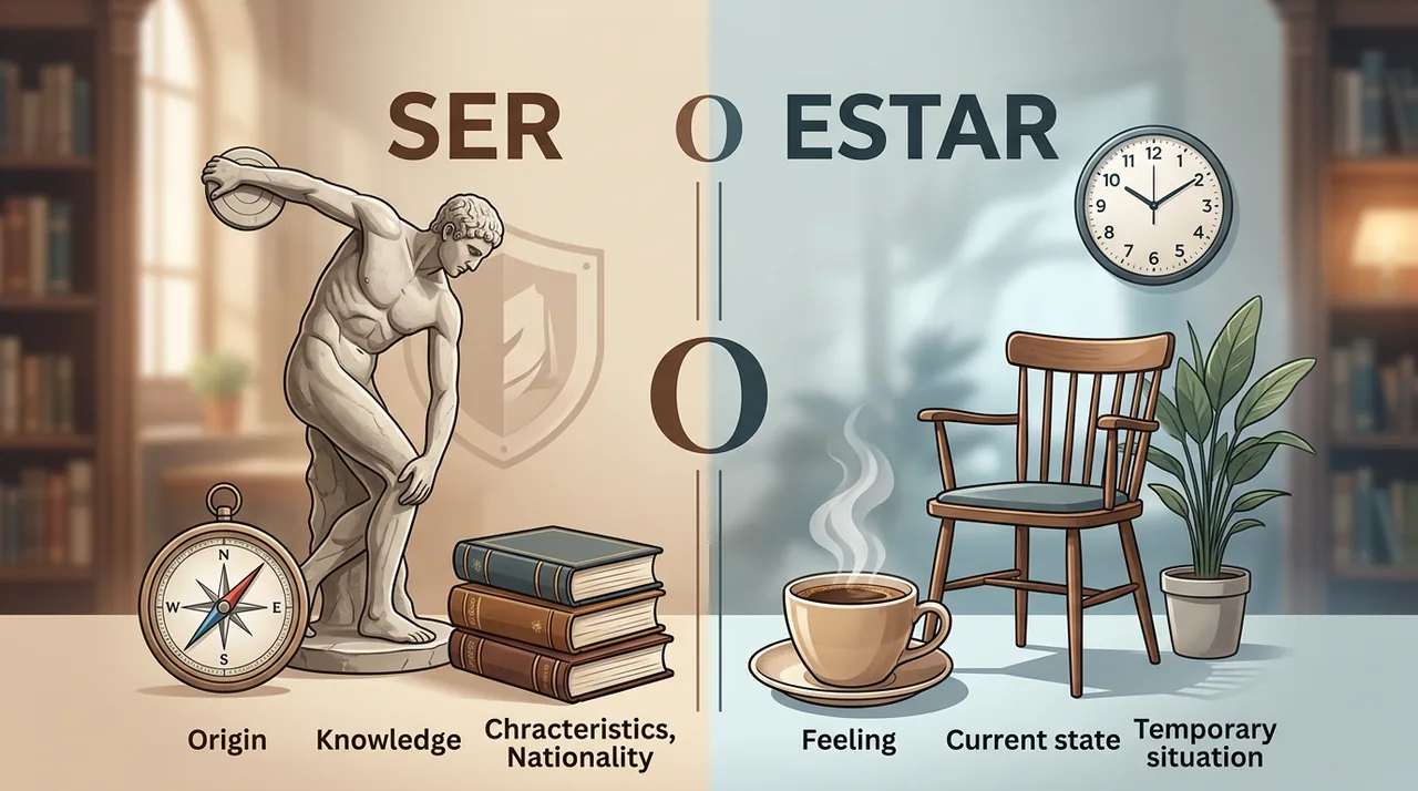 ser o estar