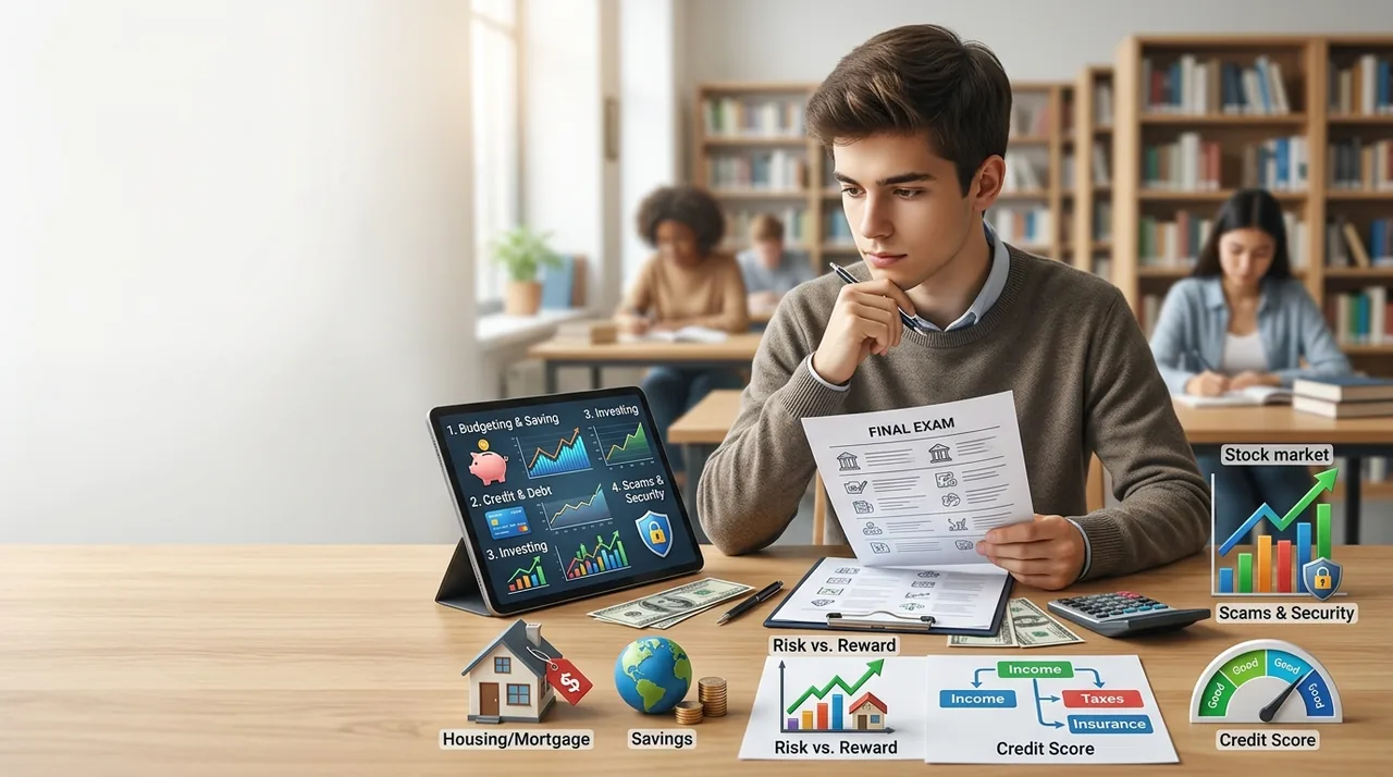 Real-Life Financial Literacy Challenge: Final Test & Review