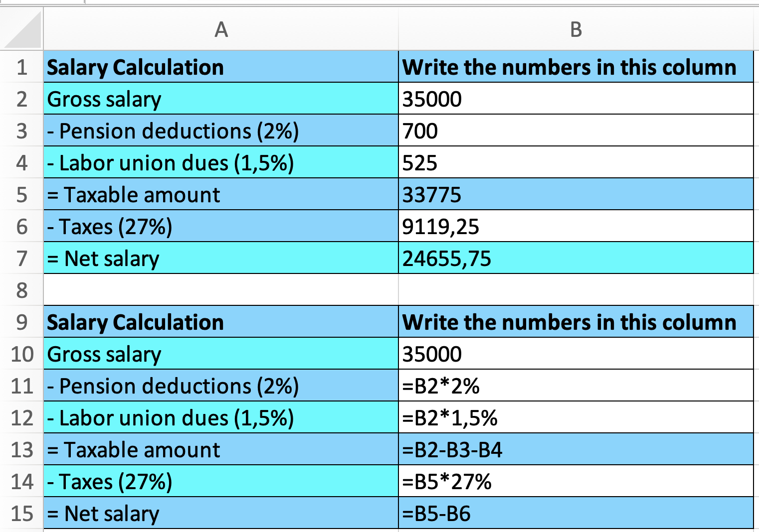 Taxes, Basis of Deduction, House of Math