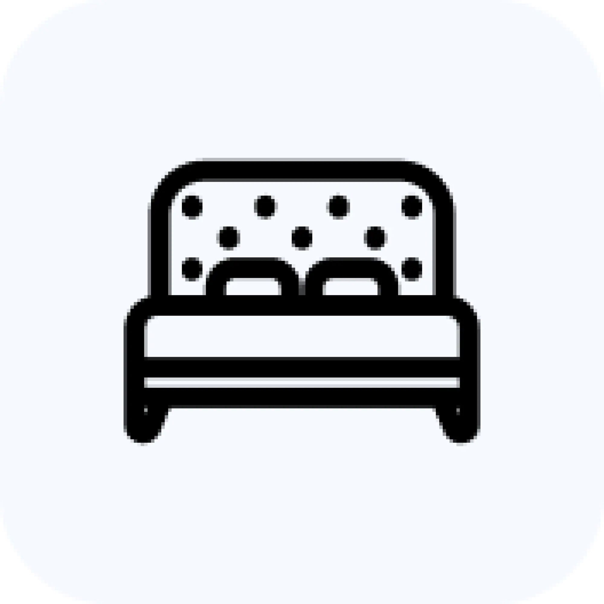 Mit separatem Schlafzimmer