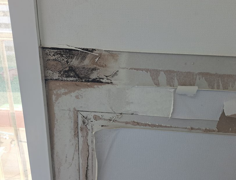 인천 연수구 벽지 곰팡이제거, 에어컨 뒤와 거실 창가 곰팡이는 왜 함께 생겼을까요? 사진 6