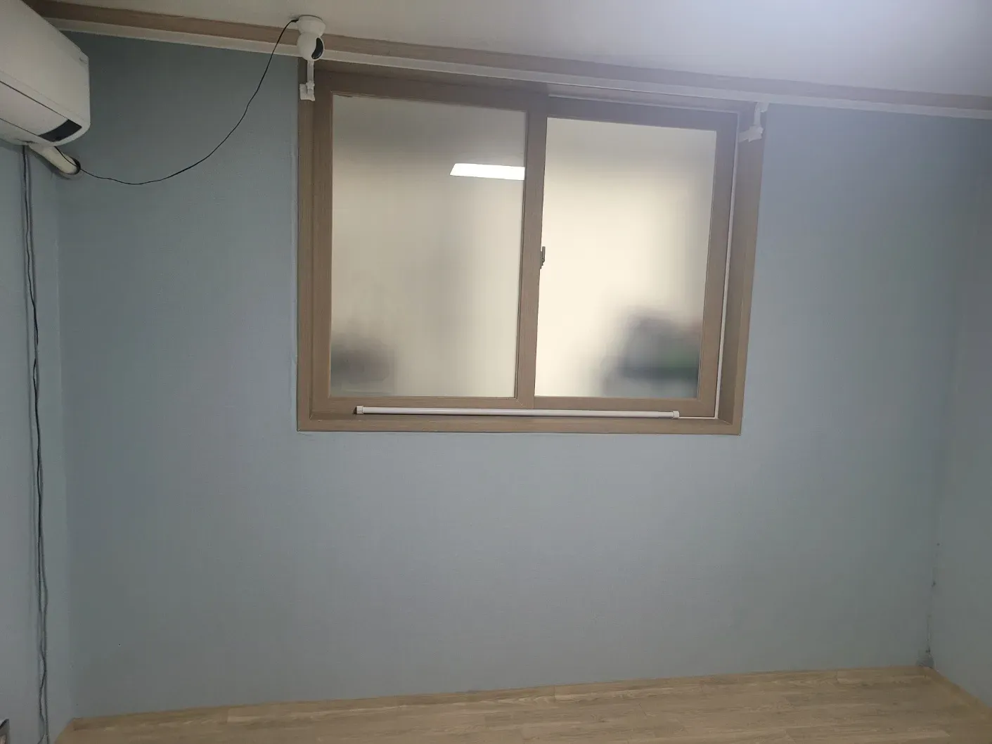 시공 전 아이방 벽