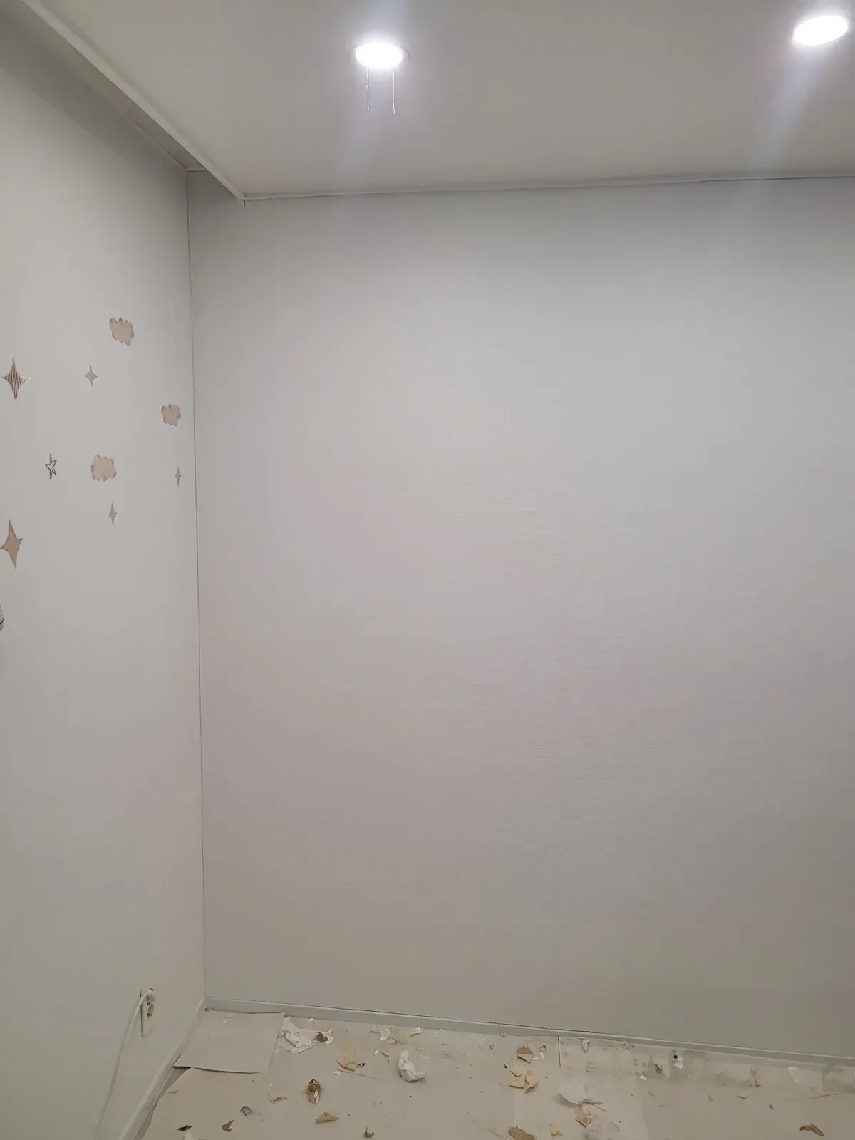 단열벽지 시공 후 방