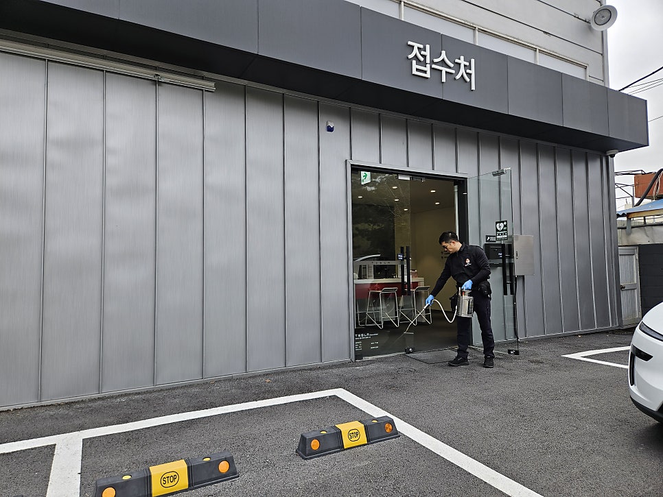 🚗 테슬라 창원 서비스센터 방역 진행 후기 사진 14