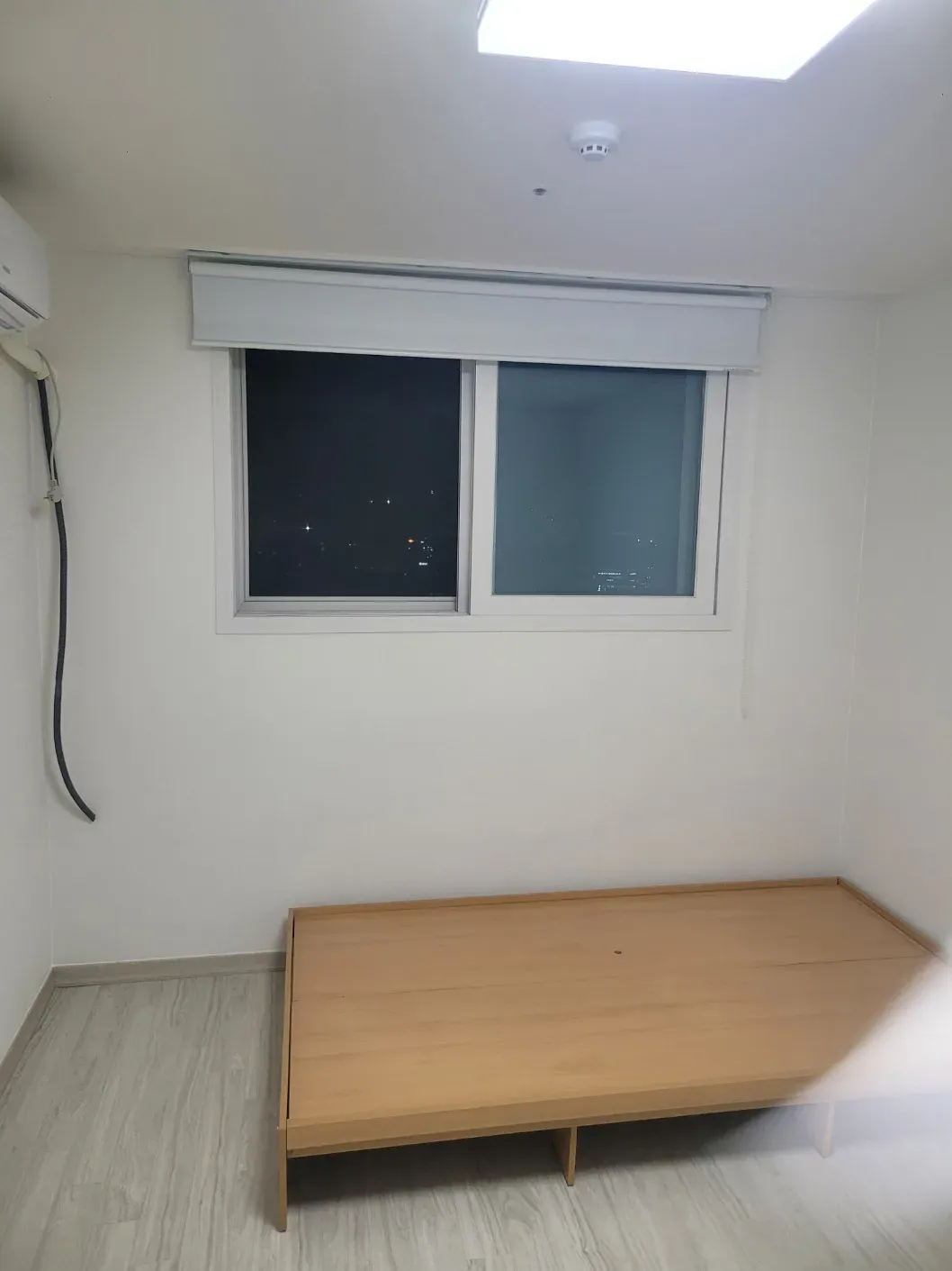 차단벽지 시공 후 방
