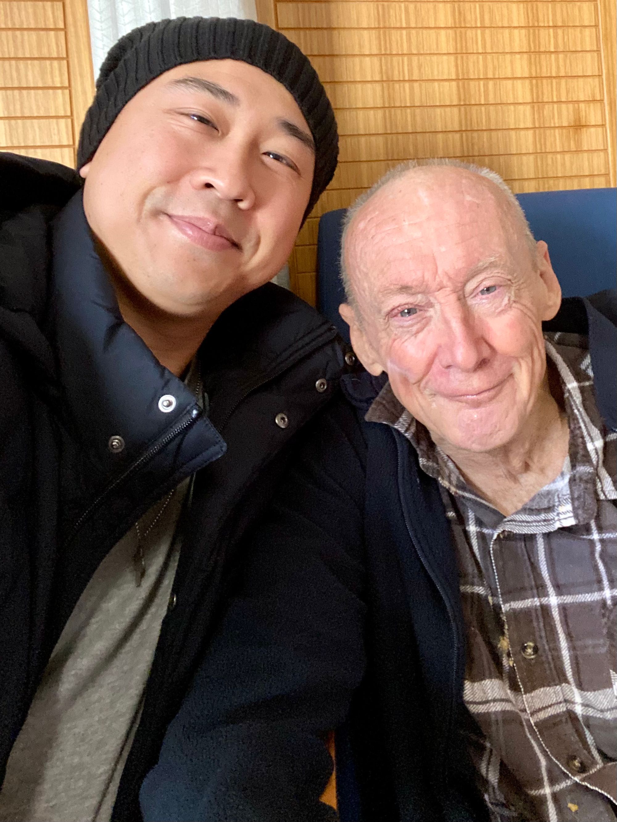 Social Carer Elvin with one of Like Family Members - Aged care