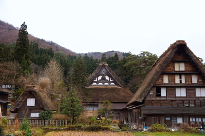 2015年11月24日に岐阜県で撮った「古民家、建物、白川郷」の写真