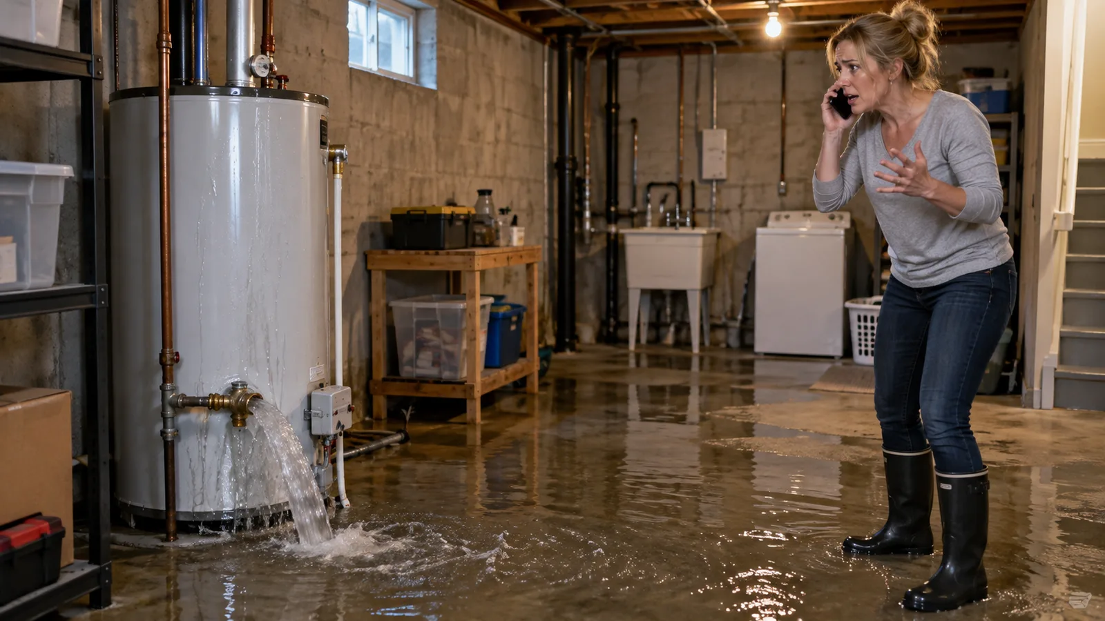 Hot water tank permits Bucks County