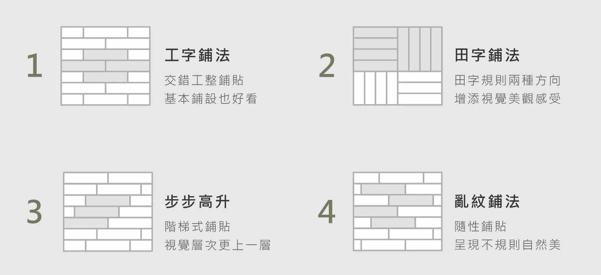 地板拼法