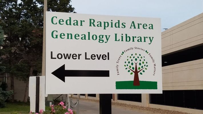 Cedar Rapids Area Genealogy Library