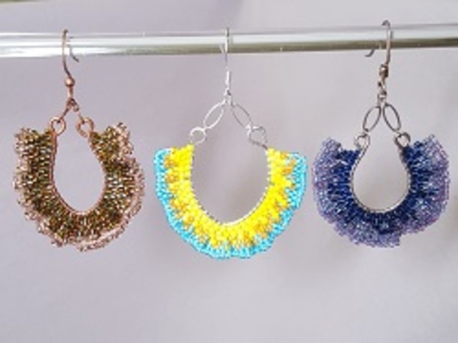 Ruffles Galore Earrings