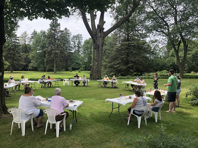 Art at Brucemore: Leaf Bowl Workshop