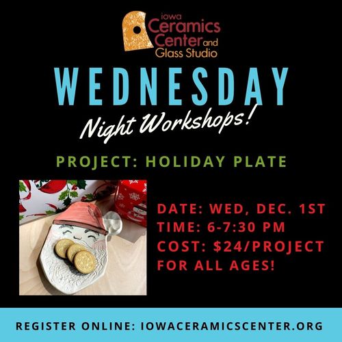 Wednesday Night Workshops: Holiday Plate